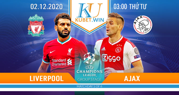 soi kèo Liverpool vs Ajax 3h00 - 2/12/2020 - Cup C1